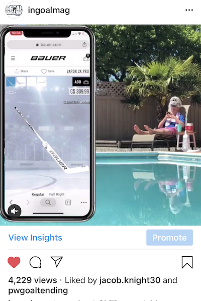 poolside video buying a stick