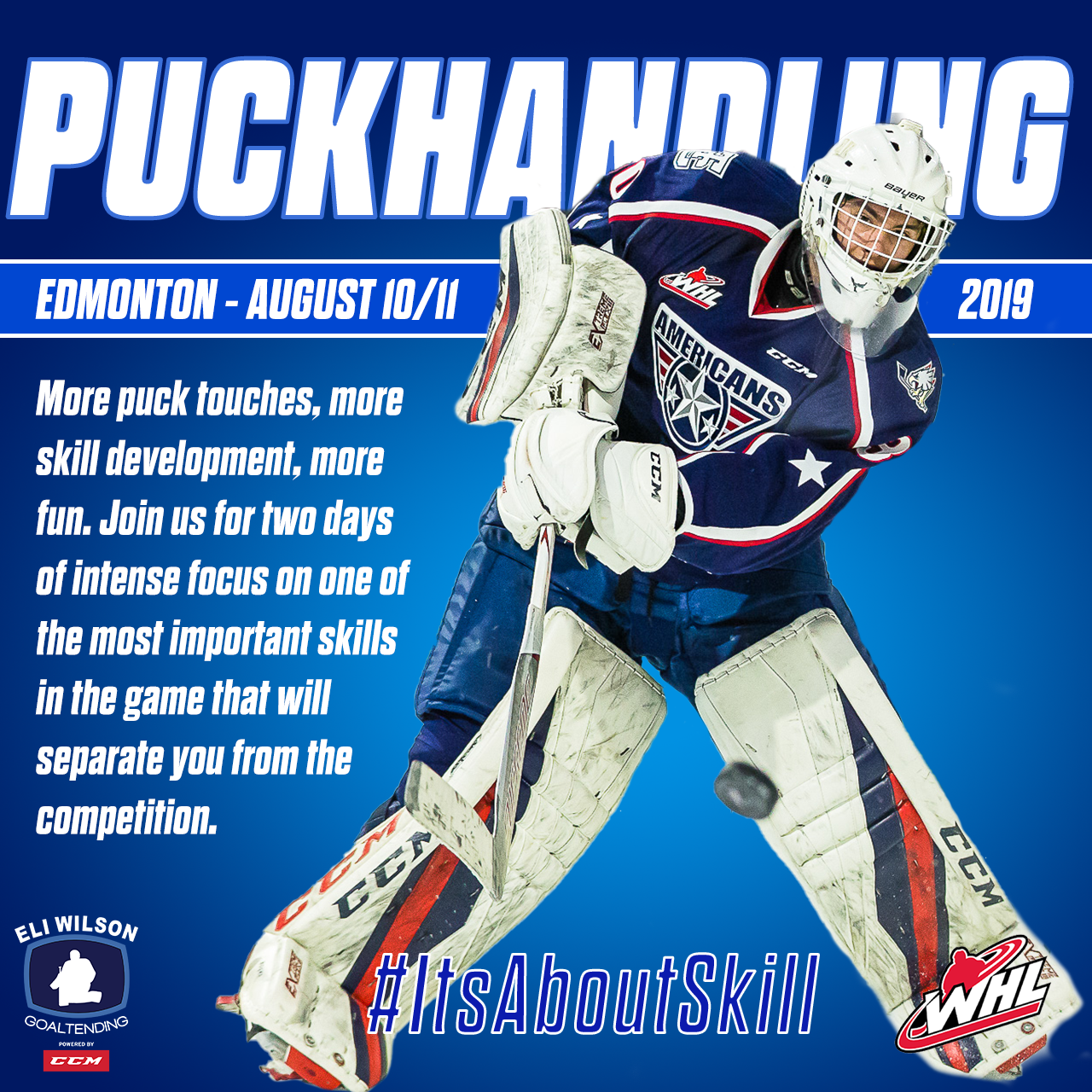 Eli Wilson Goaltending Puckhandling Camps