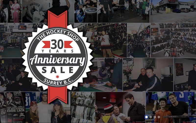 Hockey Shop 30th Anniversary
