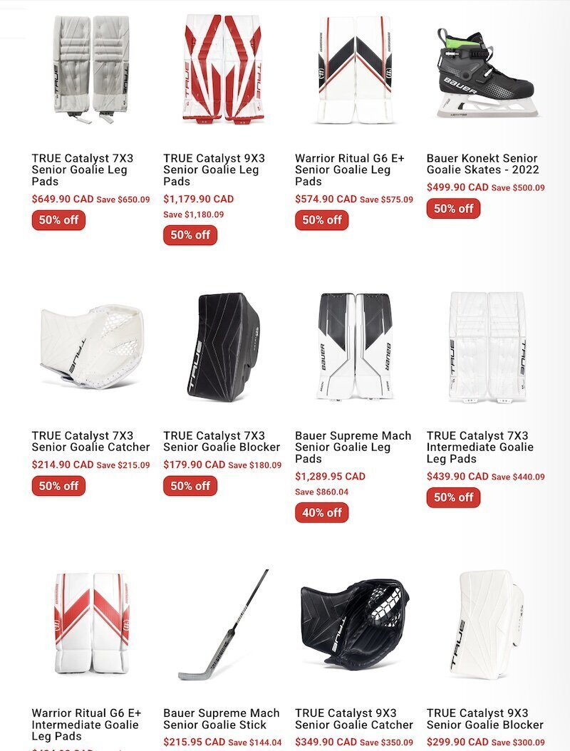 Hockey Shop sale
