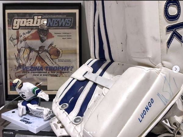Roberto Luongo Memorabilia