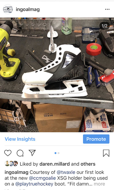 CCM Holder on True Skate