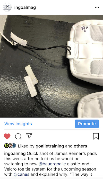 Reimer toe ties