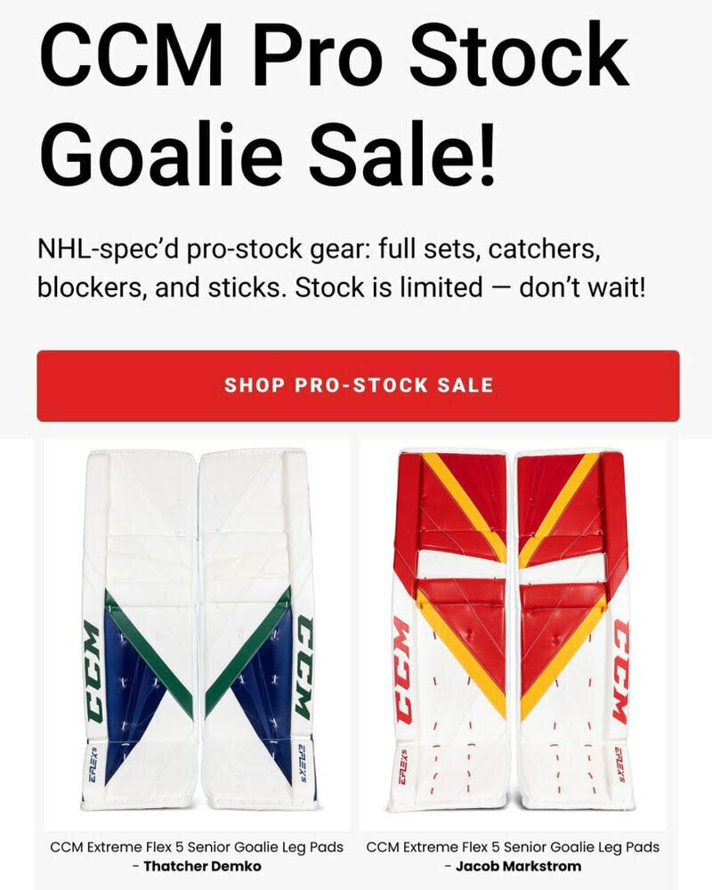 Hockey Shop sale