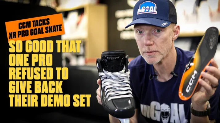 CCM Tacks XR Pro Goalie Skate Review — Finally, Real Forward Pitch from CCM