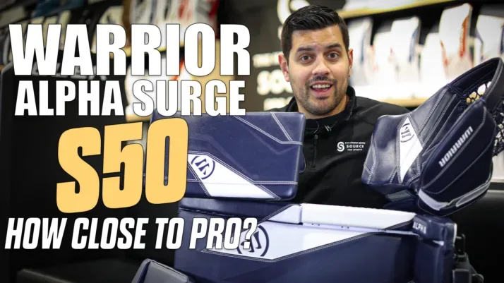 Warrior Alpha Surge Goalie Pads & Gloves Review — Nearly Every Pro Feature in the S50