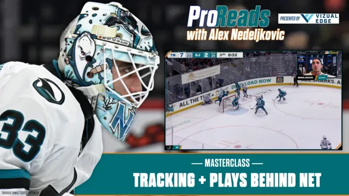 A 5-Minute Masterclass on Tracking and Plays Behind the Net with Alex Nedeljkovic