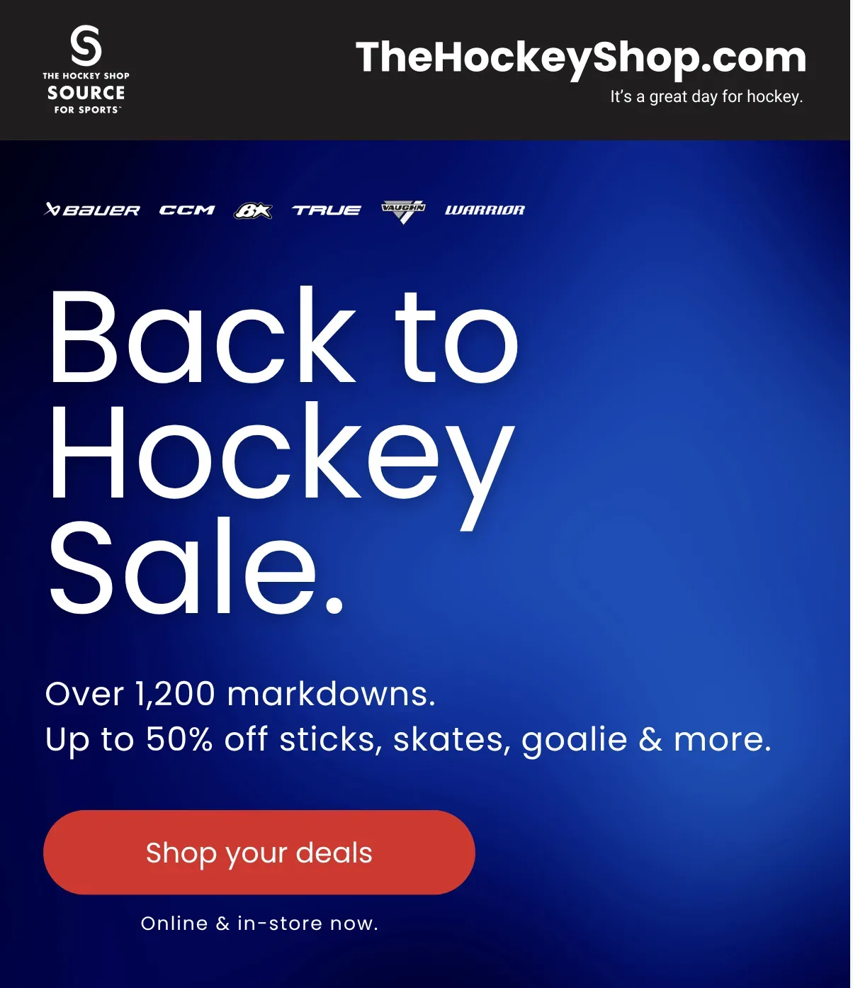 The Hockey Shop Source for Sports